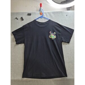 Takashi Murakami ComplexCon T Shirt Mens Large Black Cotton Smiling Bear Casual